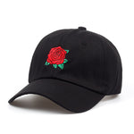 Black Rose Baseball Cap - Hatdeck