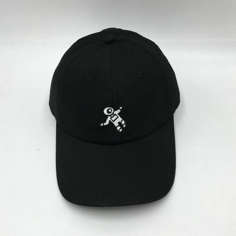 Black Astronaut Baseball Cap - Hatdeck