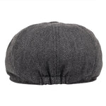 Dark Gray Men's Vintage Beret - Hatdeck