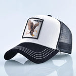 Freedom Eagle Black & White Cap - Hatdeck