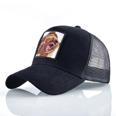 Bear Black Cap - Hatdeck