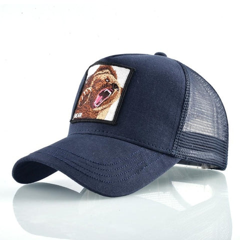 Bear Blue Cap - Hatdeck