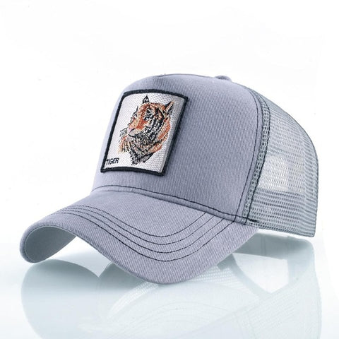 Tiger Gray Cap - Hatdeck