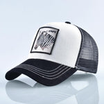 Zebra Black & White Cap - Hatdeck