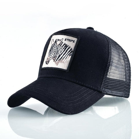 Zebra Black Cap - Hatdeck