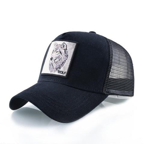 Wolf Black Cap - Hatdeck