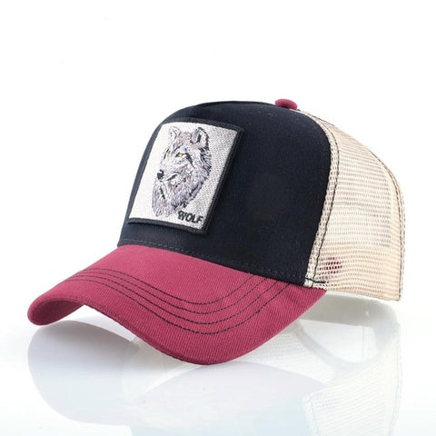 Wolf Multi-color Cap - Hatdeck