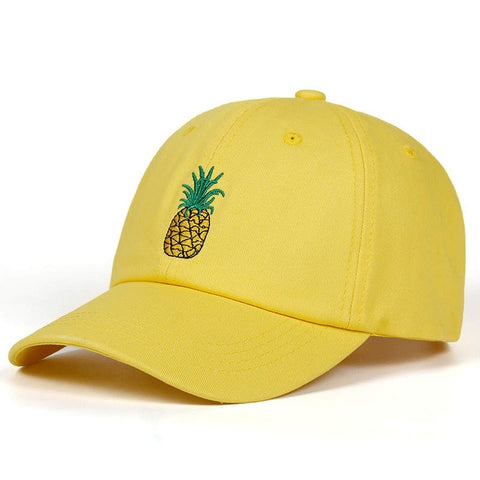 Yellow Pinapple Baseball Cap - Hatdeck