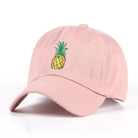 Pink Pineapple Baseball Cap - Hatdeck