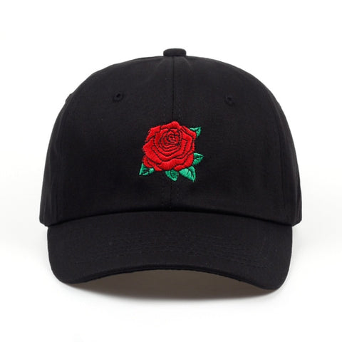 Black Rose Baseball Cap - Hatdeck