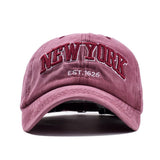 Washed New York Baseball Cap - Hatdeck