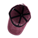 Washed New York Baseball Cap - Hatdeck