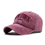 Washed New York Baseball Cap - Hatdeck