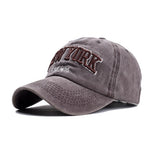 Washed New York Baseball Cap - Hatdeck