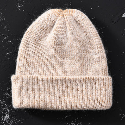 Khaki women's beanie - Hatdeck