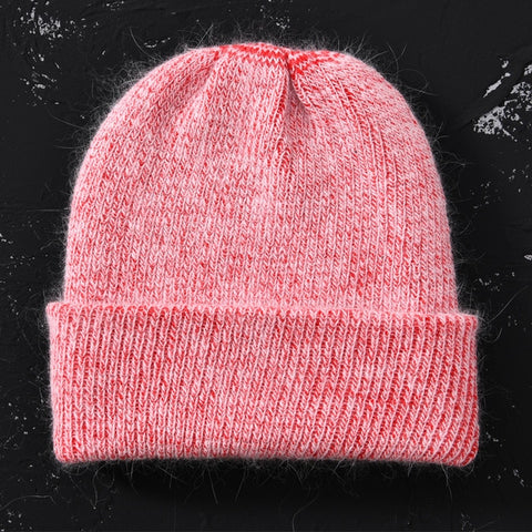 Red women's beanie - Hatdeck