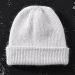 Light gray women's beanie - Hatdeck