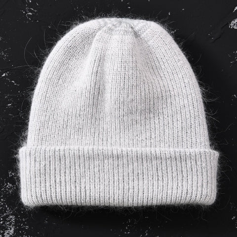 Light gray women's beanie - Hatdeck