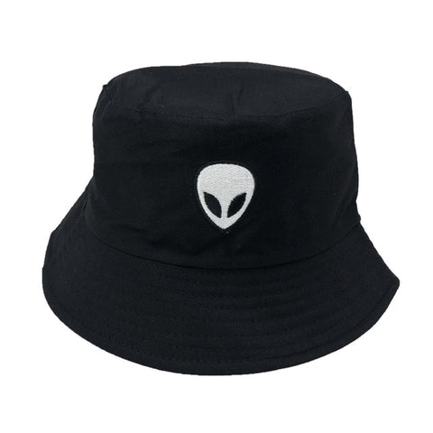 Alien Black Bucket Hat - Hatdeck