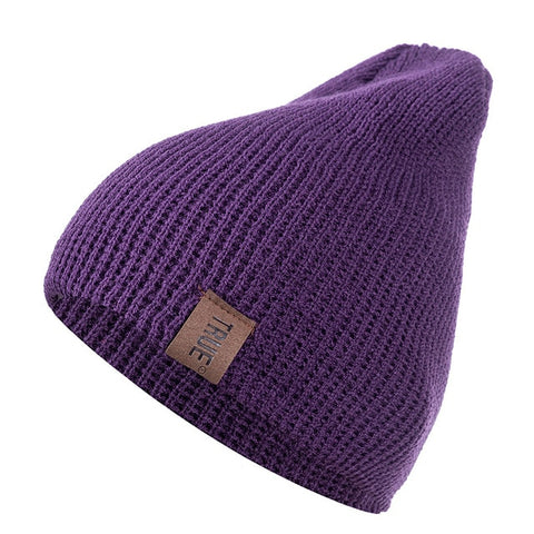 True Purple Beanie - Hatdeck
